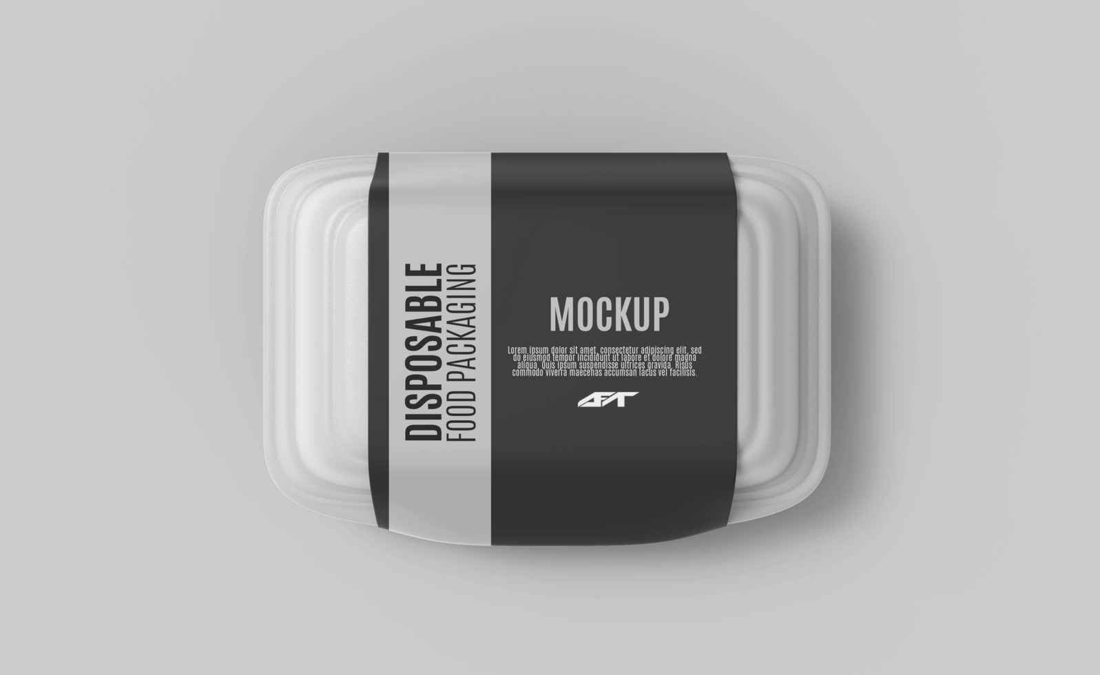 voedsel doos verpakking mockup psd