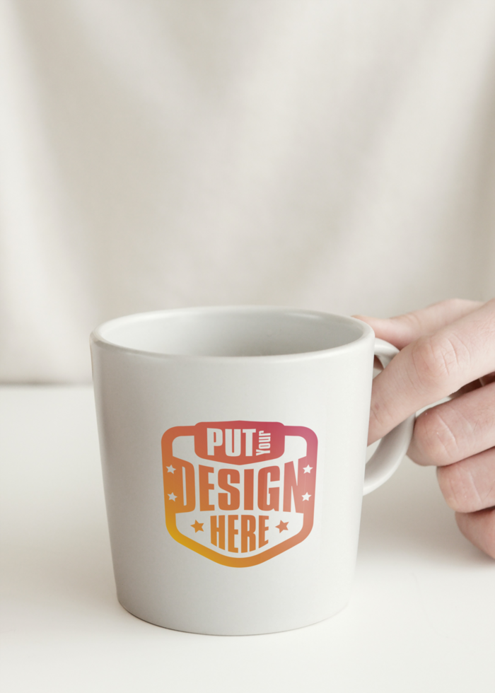 Mug Mockup for Logo Branding Presentation psd