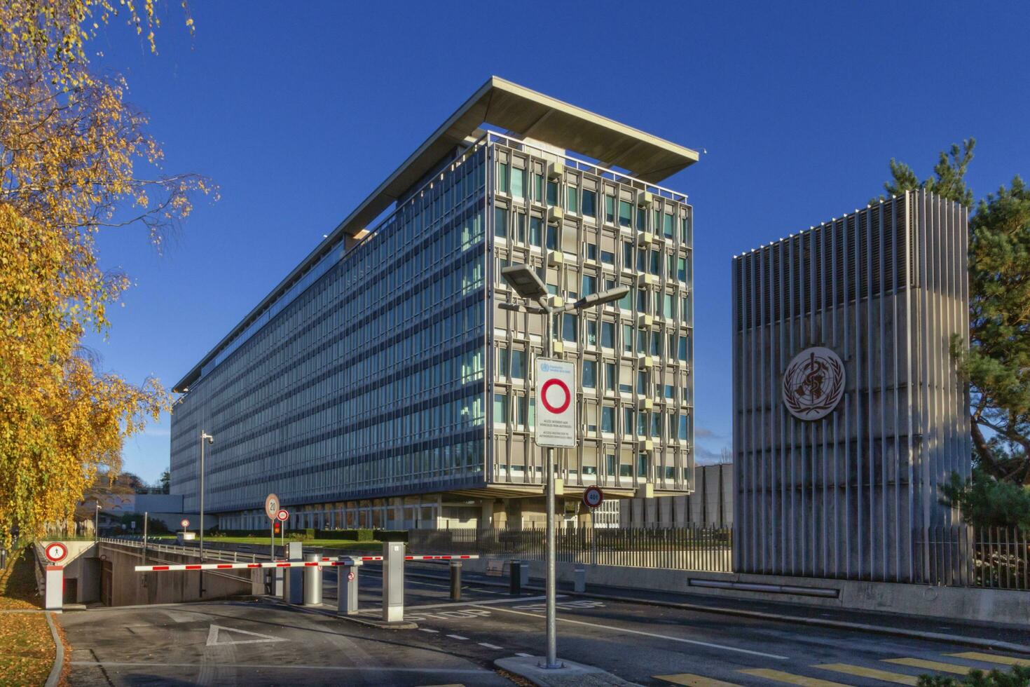 Geneva, Switzerland - December 07, 2020 World Health Organization, WHO - OMS, Headquarters photo