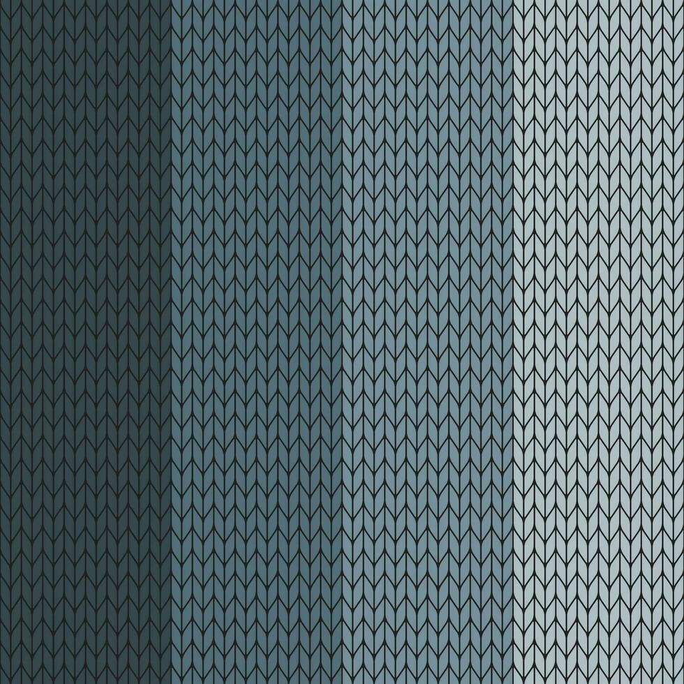 Grey gradient knitted pattern. knitted vector pattern. Seamless gradient pattern for clothing, wrapping paper, backdrop, background, gift card.