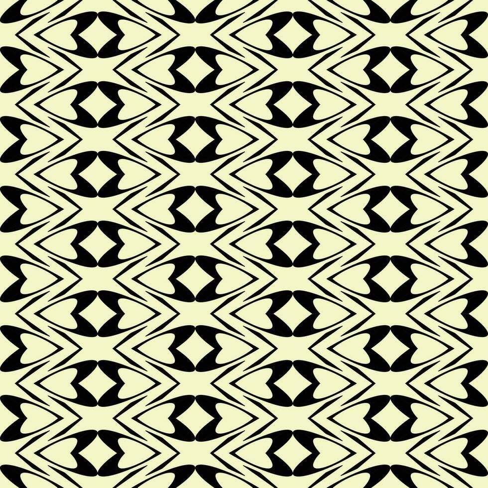 Cute Background of Hand drawn seamless pattern Print Art Abstract design vector