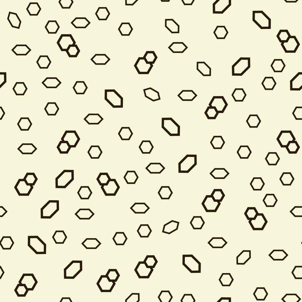 Cute Background of Hand drawn seamless pattern Print Art Abstract design vector
