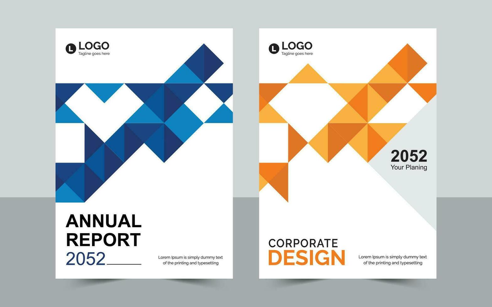 Corporate Cover Design Template. Can Be Adapt. Brochure, Flyer, Annual Report, Booklet. vector