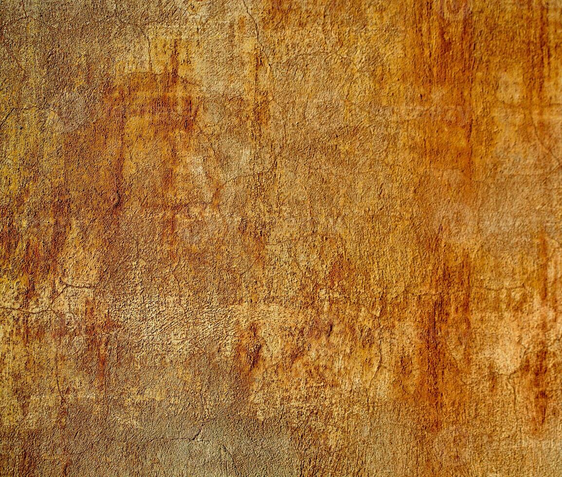 Rusty square grungy wall. photo