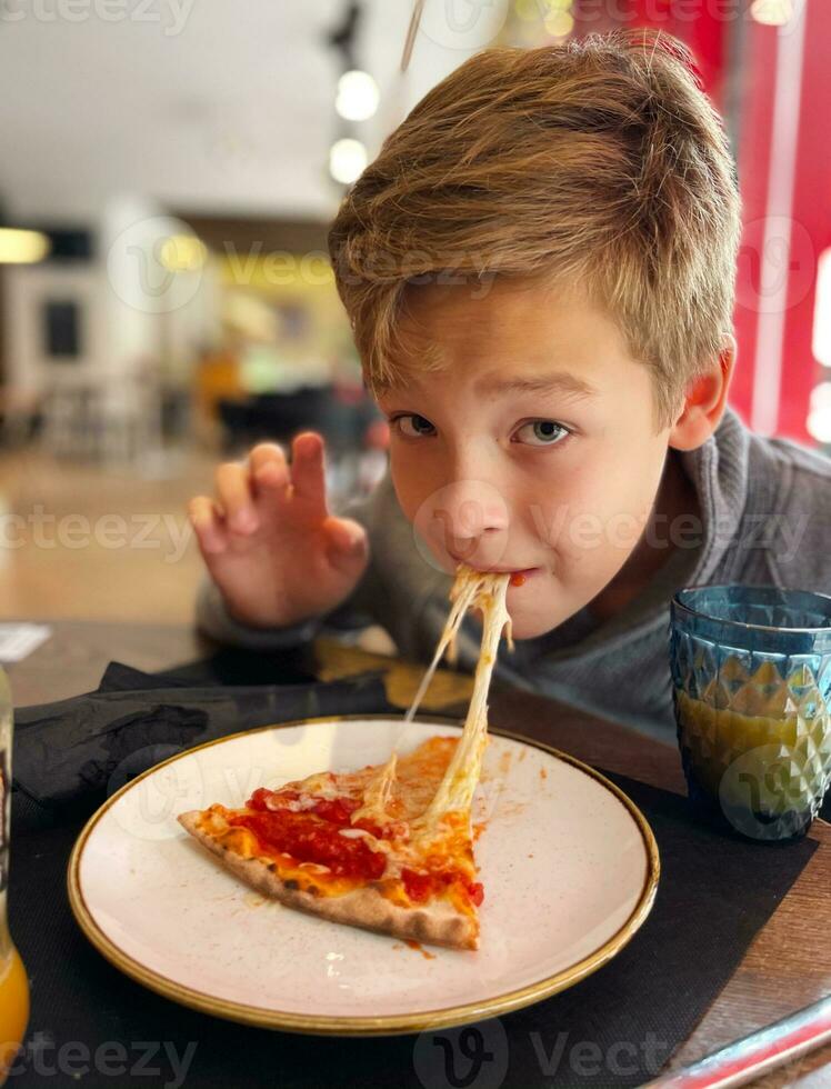 queso es el más sabroso en Pizza foto