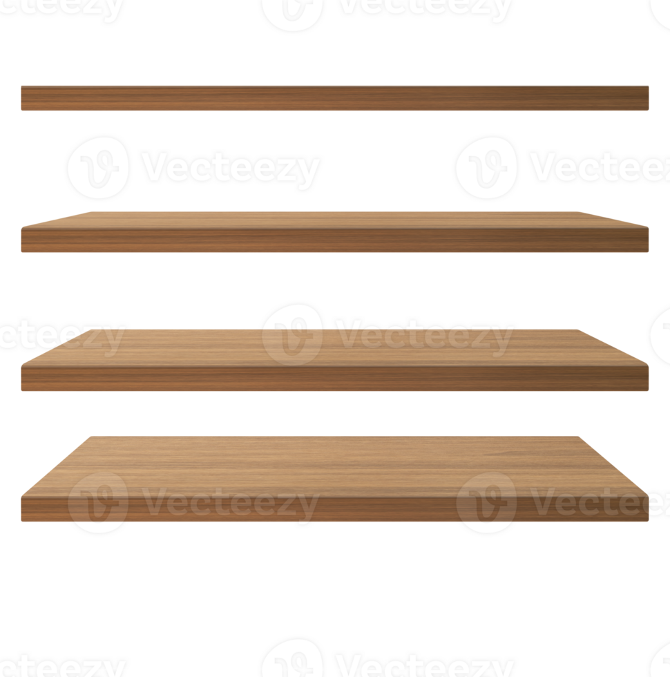 Collection of wooden shelves PNG transparent 30905344 PNG