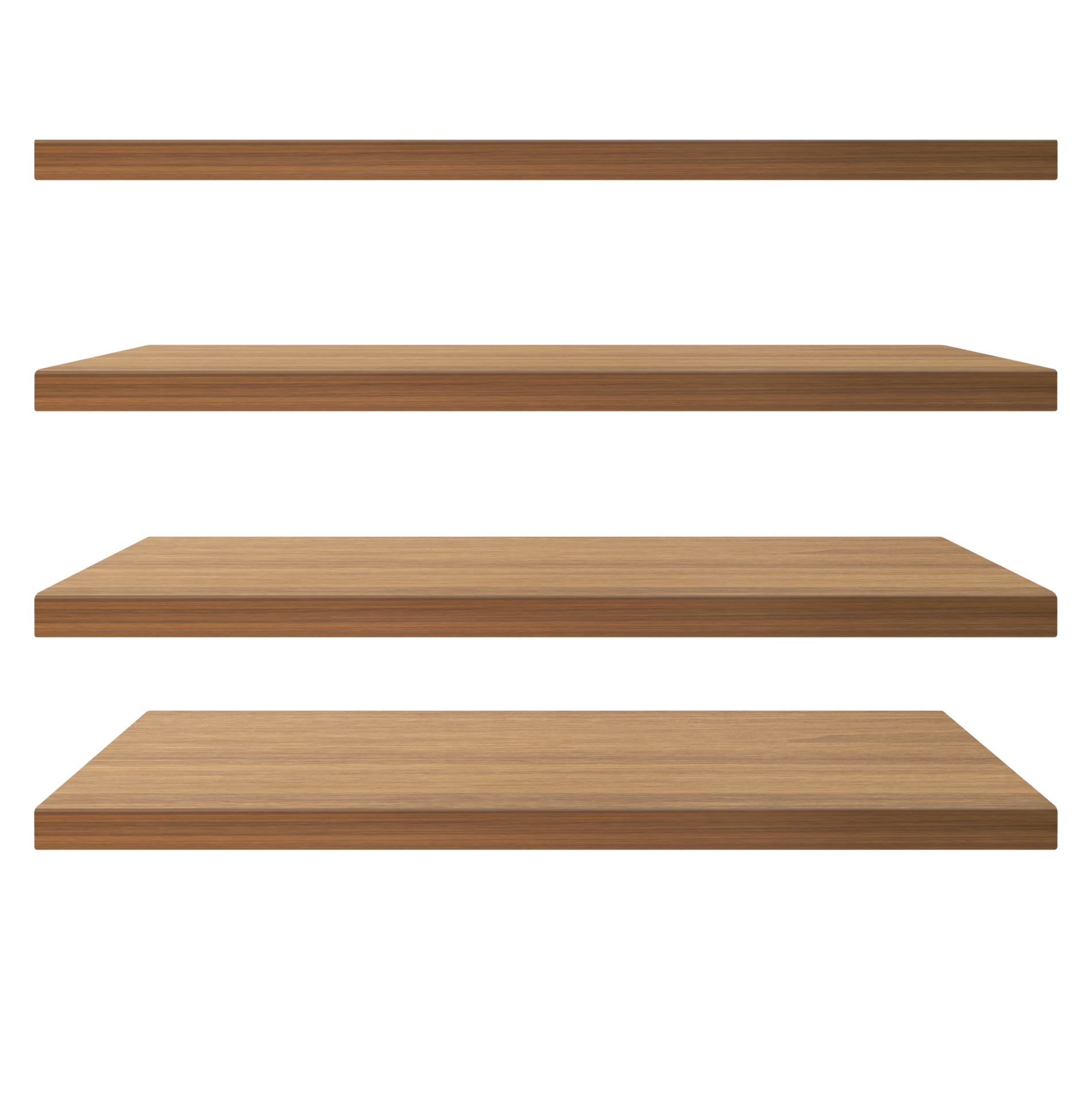 Collection of wooden shelves PNG transparent 30905344 PNG