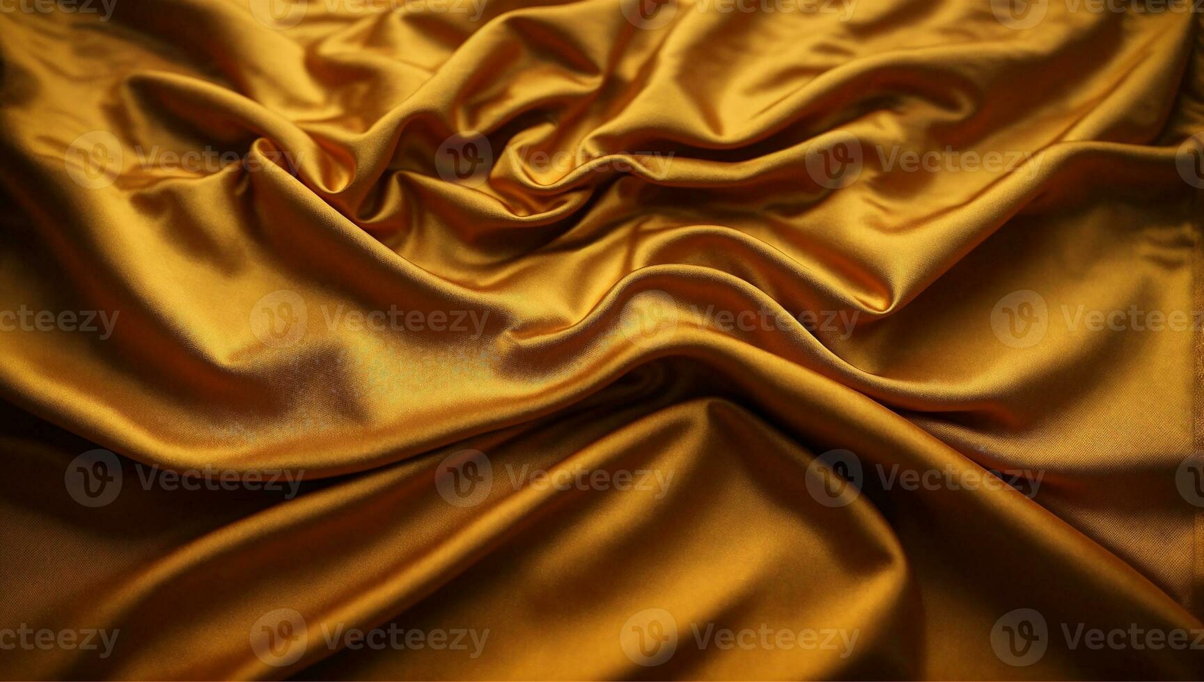 smooth elegant golden fabric or satin texture as abstract background luxurious background design 02 photo