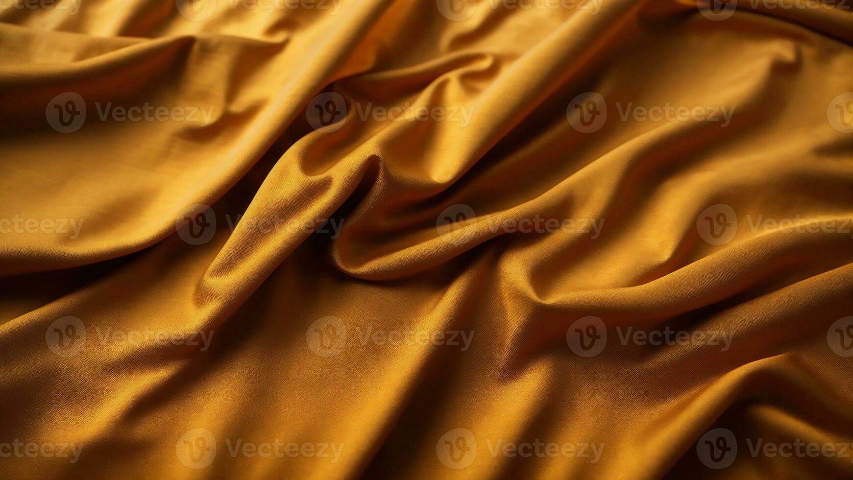 smooth elegant golden fabric or satin texture as abstract background luxurious background design 01 photo