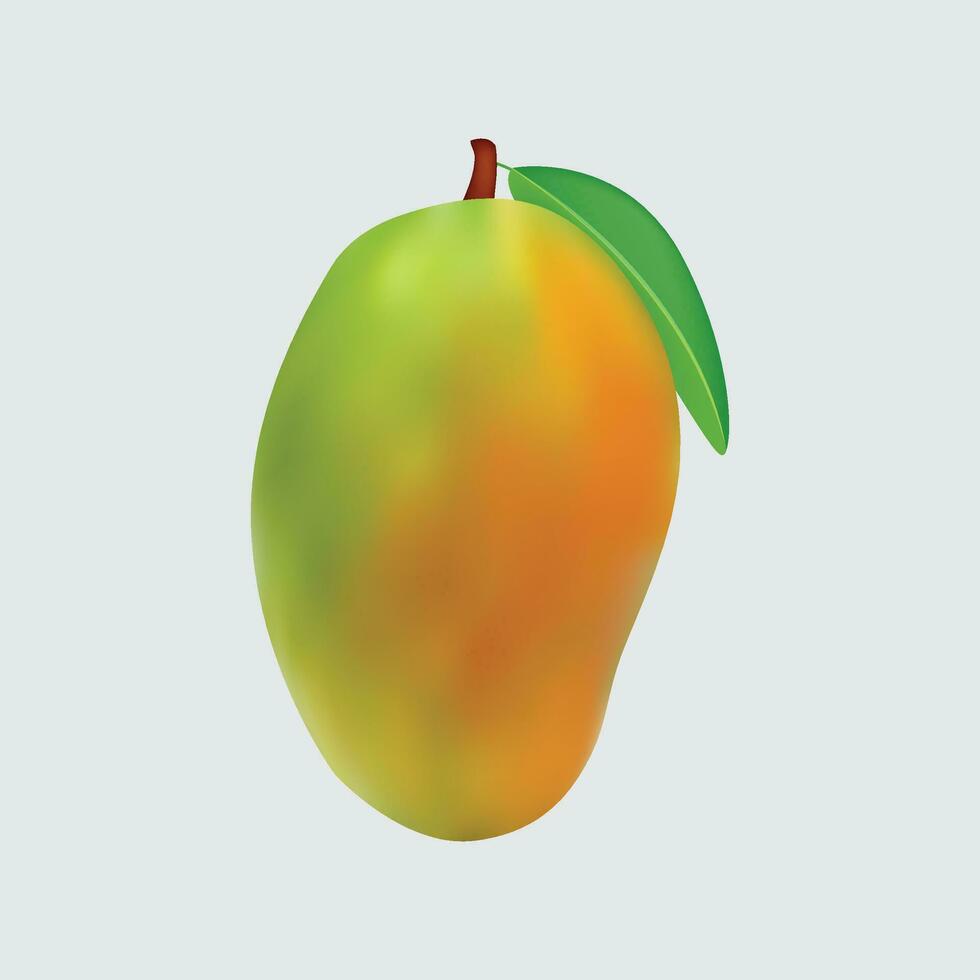 A mango Design vector by mesh tool