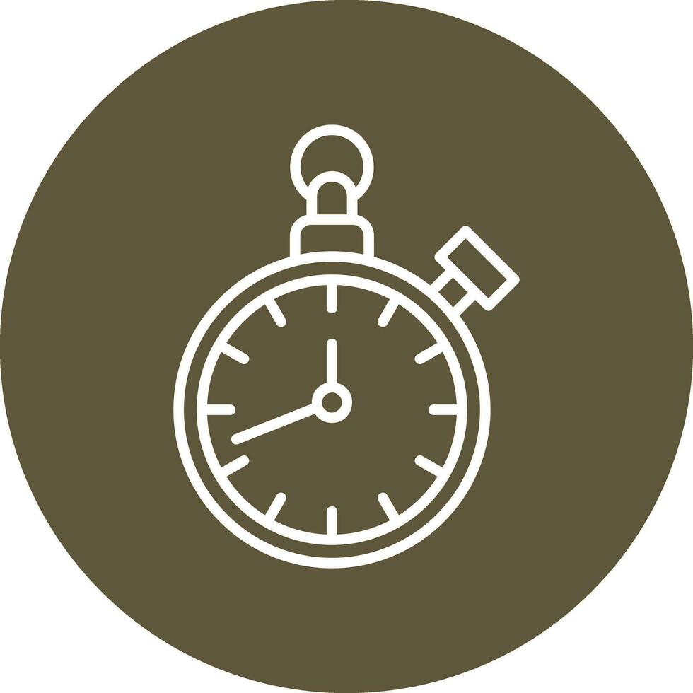 Old Watch Vector Icon