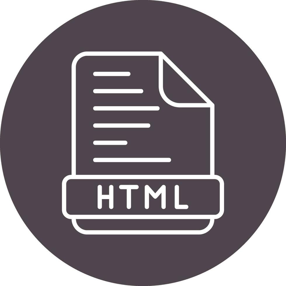 HTML Vector Icon