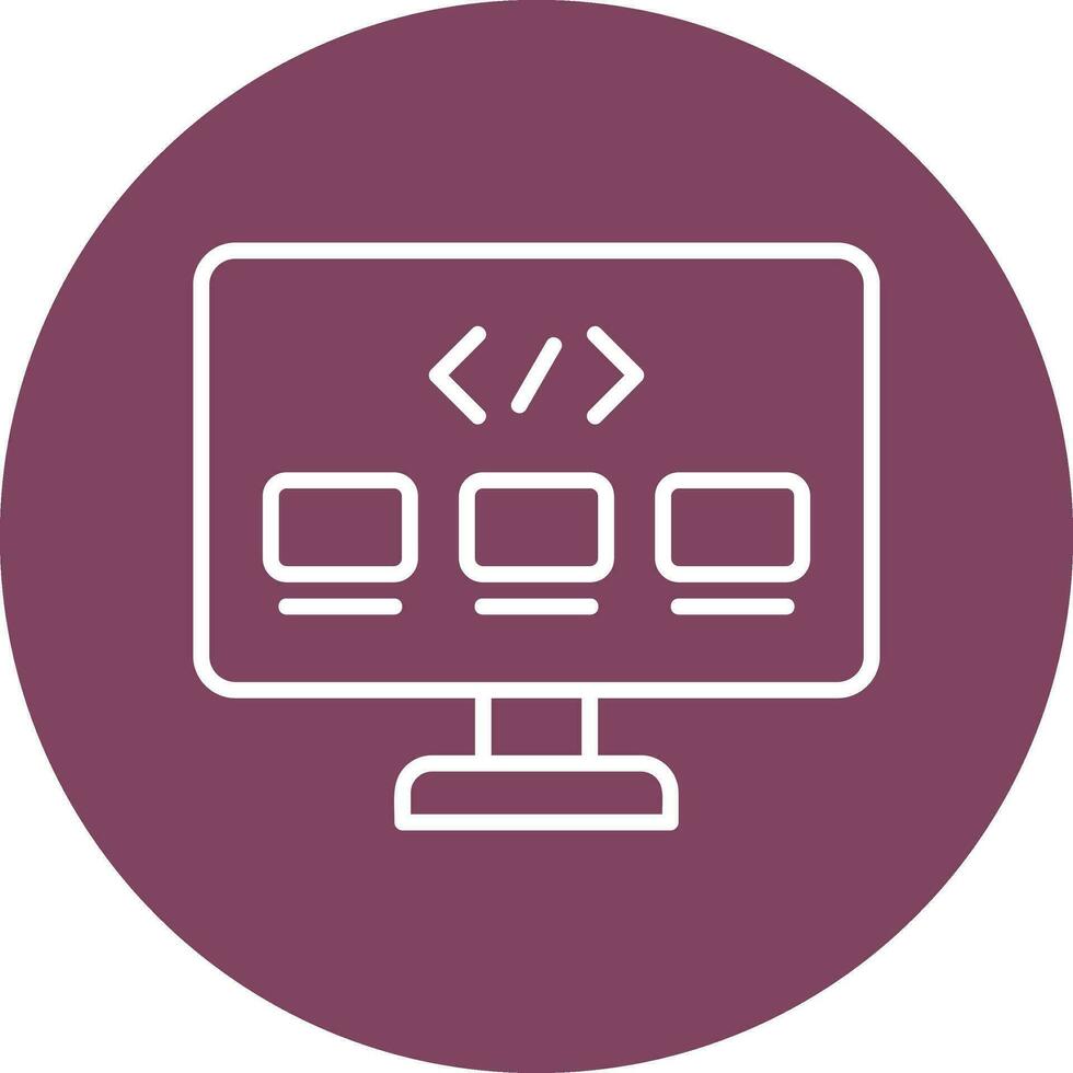 Front End Vector Icon