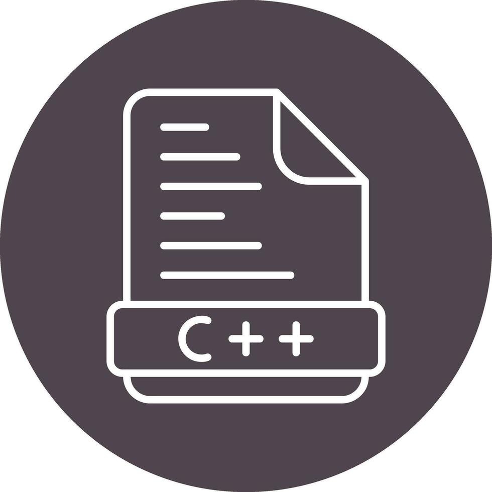 C plus plus Vector Icon