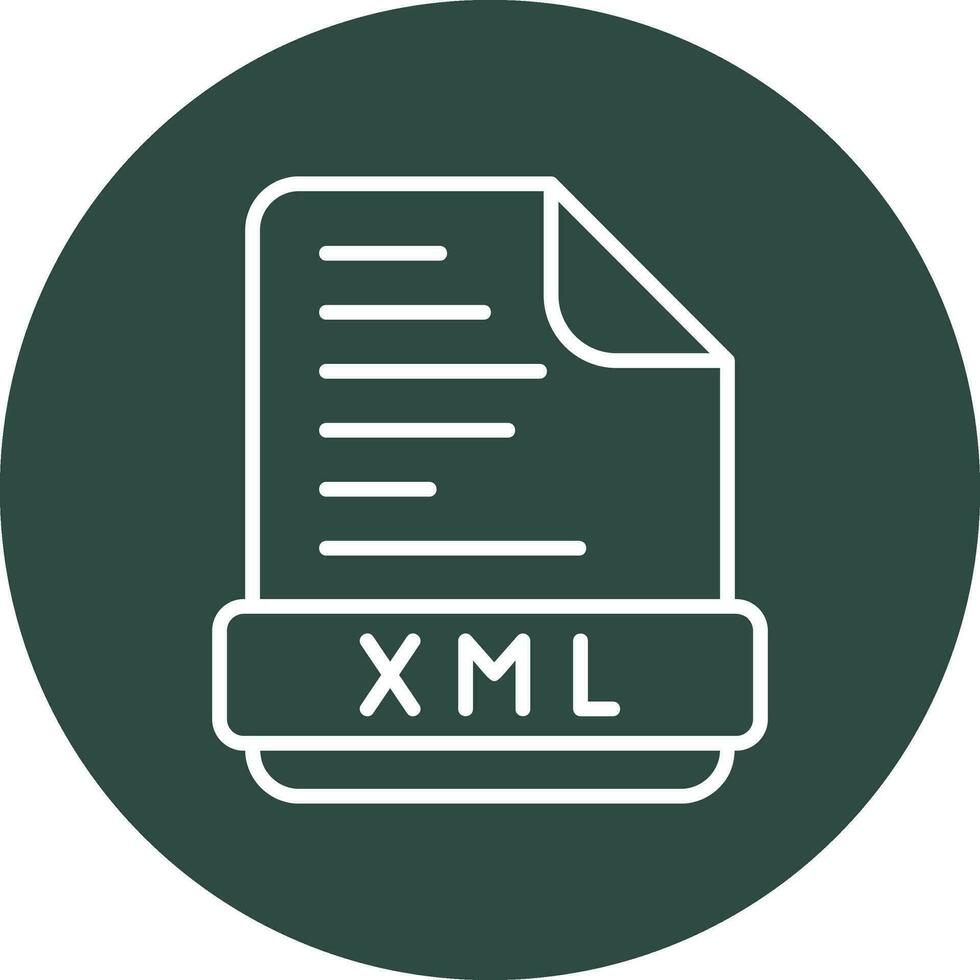 Xml Vector Icon