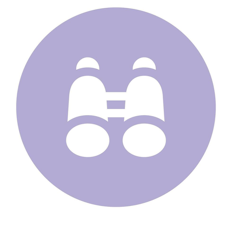 Science and Lab Flat cicular icon vector
