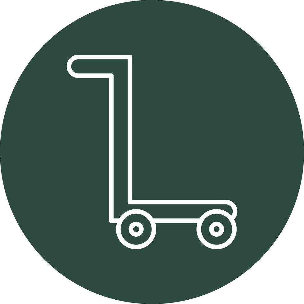 Trolley Vector Icon