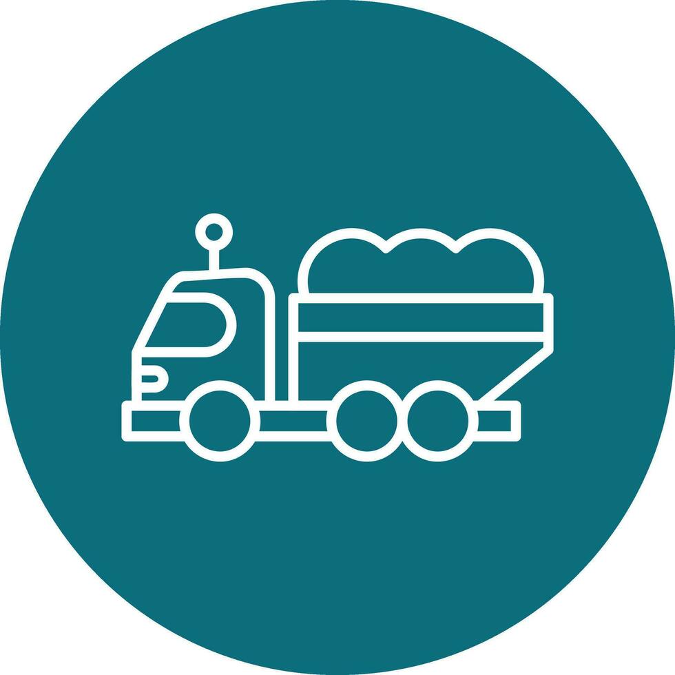 Dump Truck Vector Icon