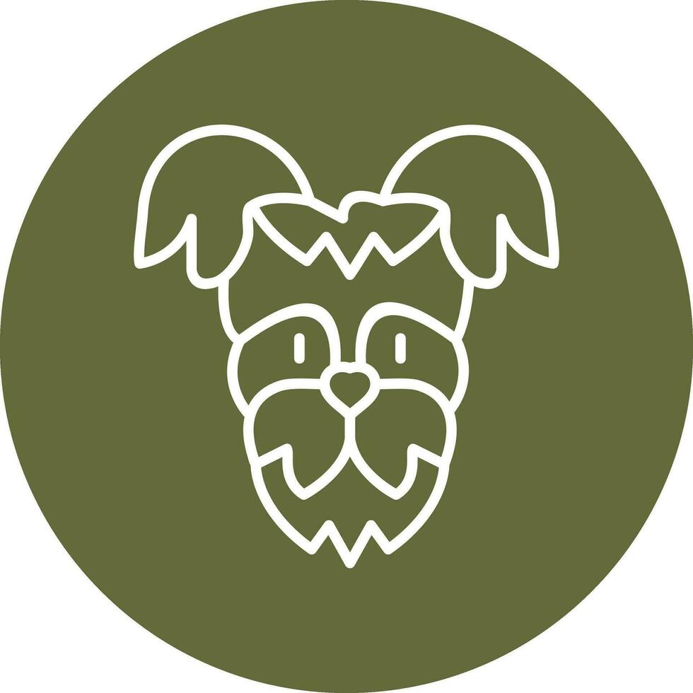 Yorkshire Terrier Vector Icon