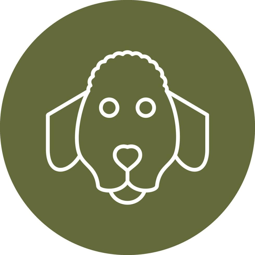 Poodle Vector Icon