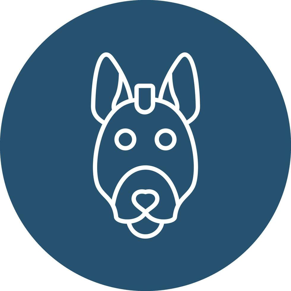 Xoloitzcuintle Vector Icon