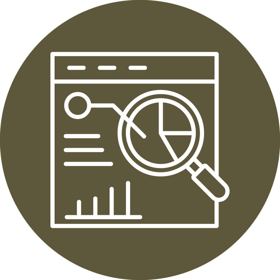 Statistical Analysis Vector Icon