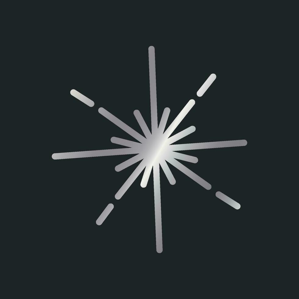 Silver gradient flash outlet