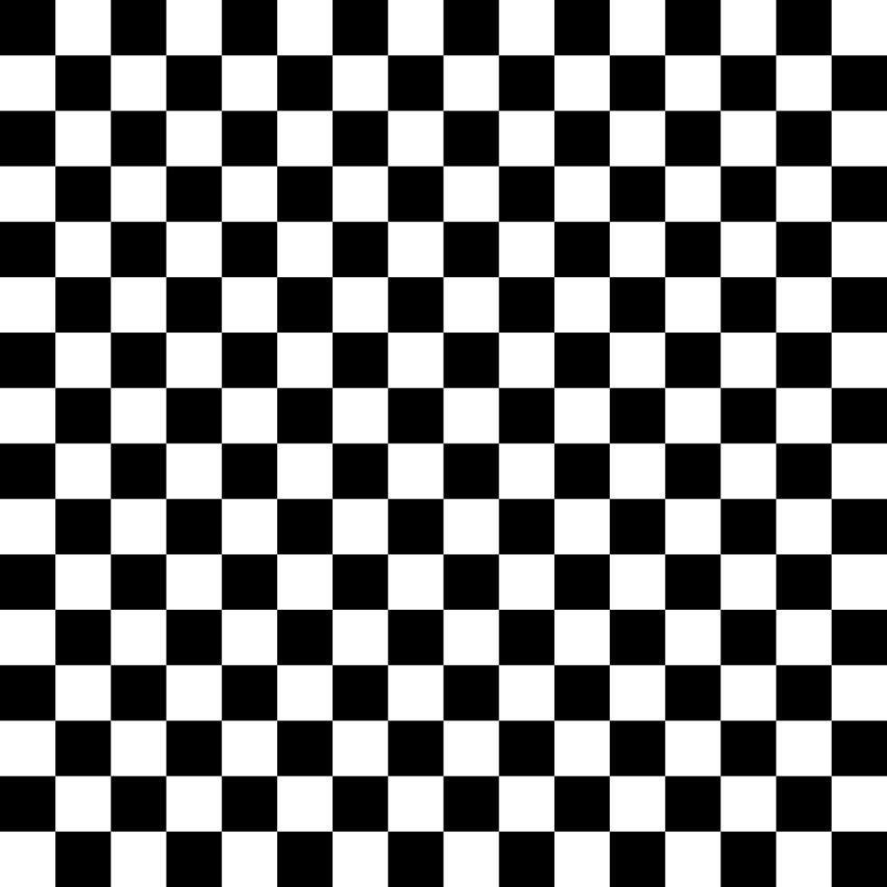 Black And White Checkered Texture Seamless Vector Pattern