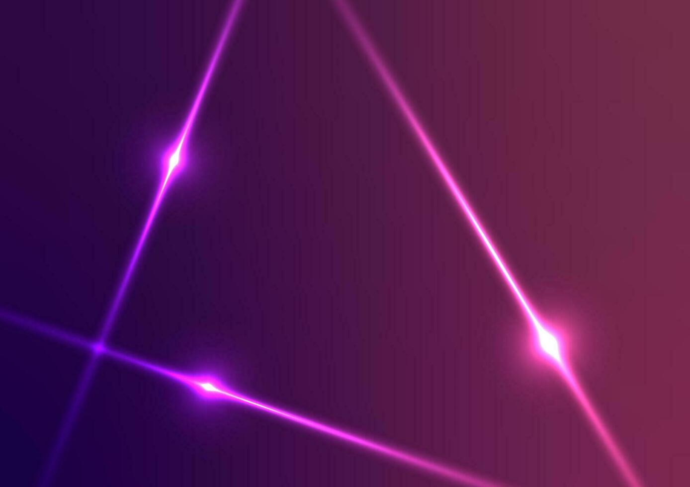 Decoration purple neon light line modern abstract background vector