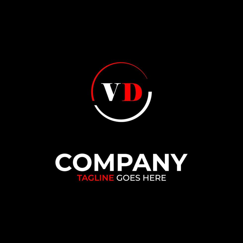 VD creative modern letters logo design template vector
