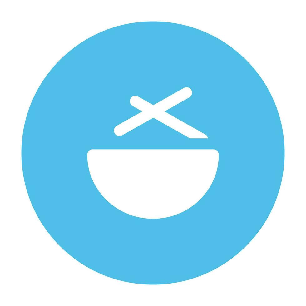 Hotel and Food Flat Circular vector