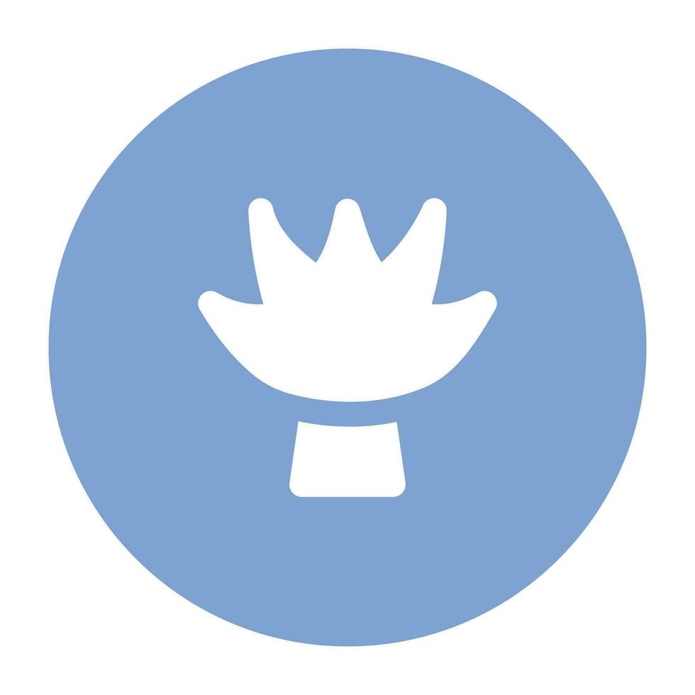 Gardening Flat Round Icon vector