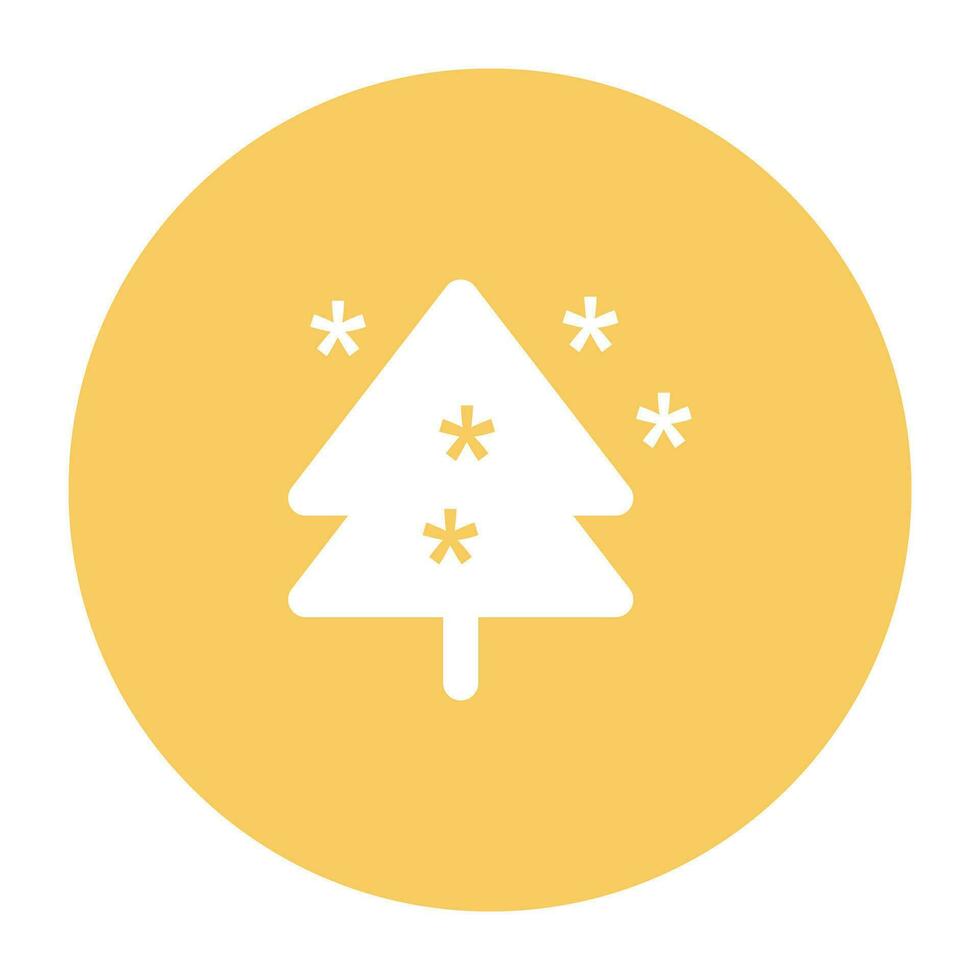 Nature and Weather Flat Round vector