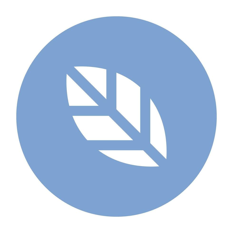 Nature and Weather Flat Round vector