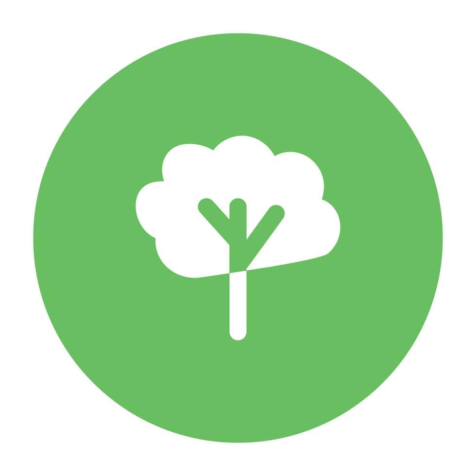 Nature and Weather Flat Round vector