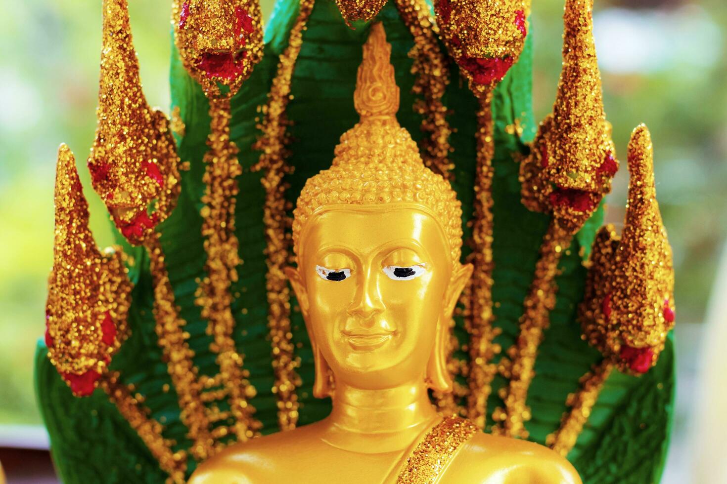 Buda con el hermosa de Arte. foto