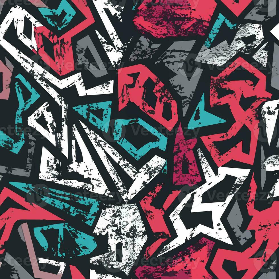 Abstract vector grunge surface texture background photo