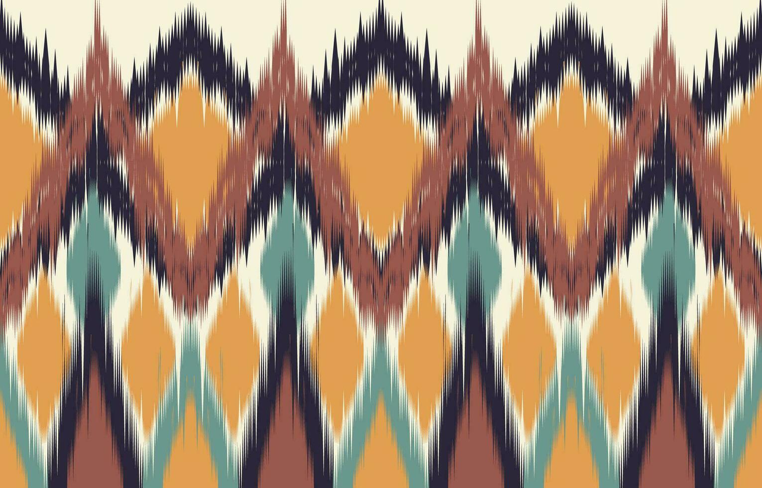 étnico resumen ikat Arte. azteca ornamento impresión. geométrico étnico modelo sin costura color oriental. diseño para antecedentes ,cortina, alfombra, fondo de pantalla, ropa, envase, batik, vector ilustración.