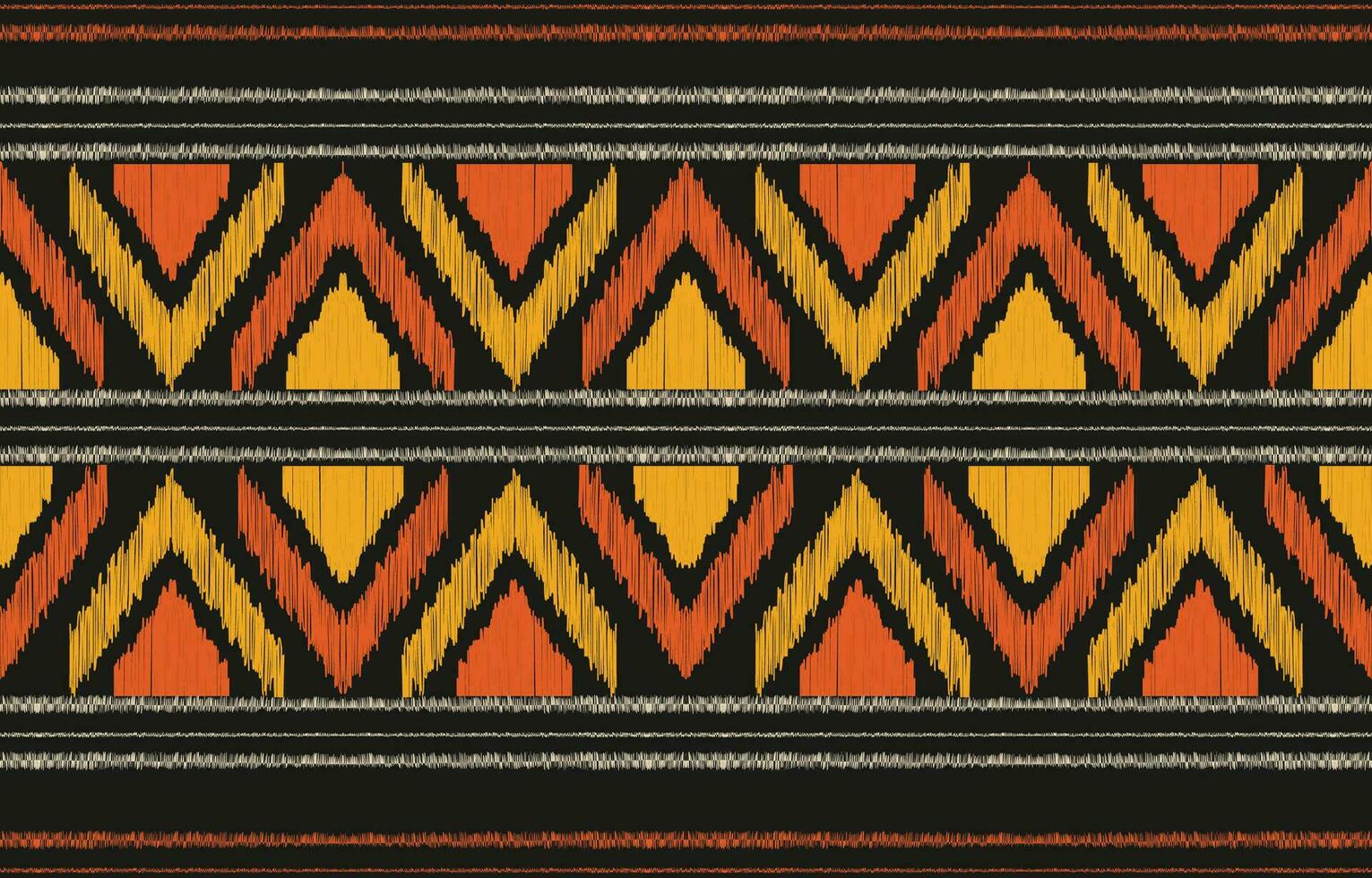 étnico resumen ikat Arte. azteca ornamento impresión. geométrico étnico modelo sin costura color oriental. diseño para antecedentes ,cortina, alfombra, fondo de pantalla, ropa, envase, batik, vector ilustración.