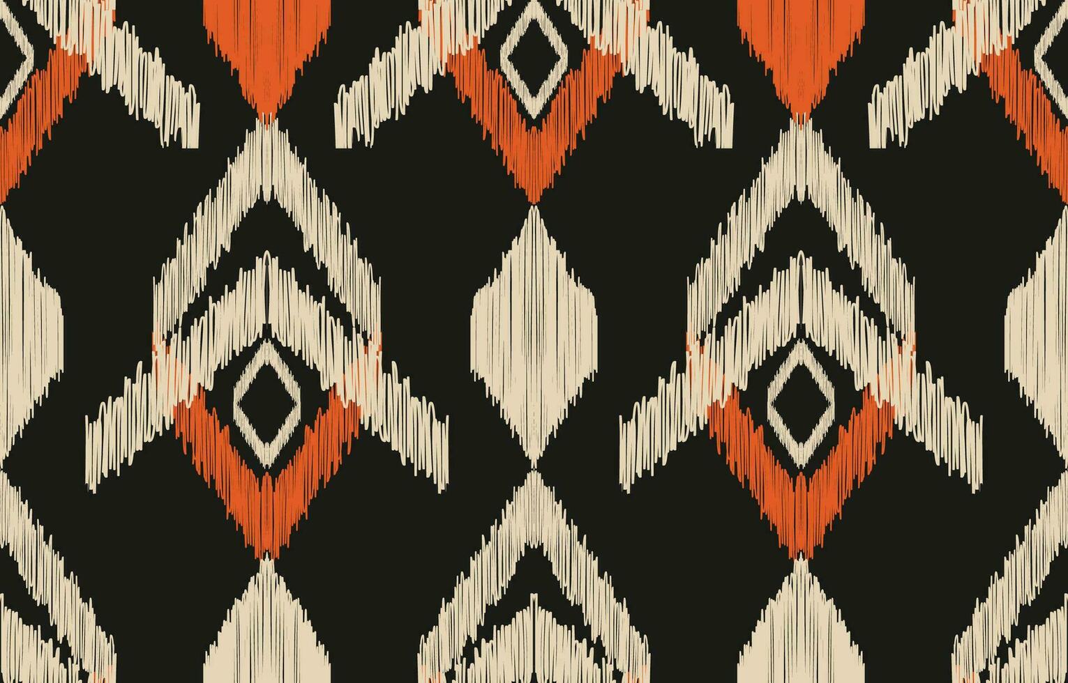 Ethnic abstract ikat art. Aztec ornament print. geometric ethnic pattern seamless  color oriental.  Design for background ,curtain, carpet, wallpaper, clothing, wrapping, Batik, vector illustration.