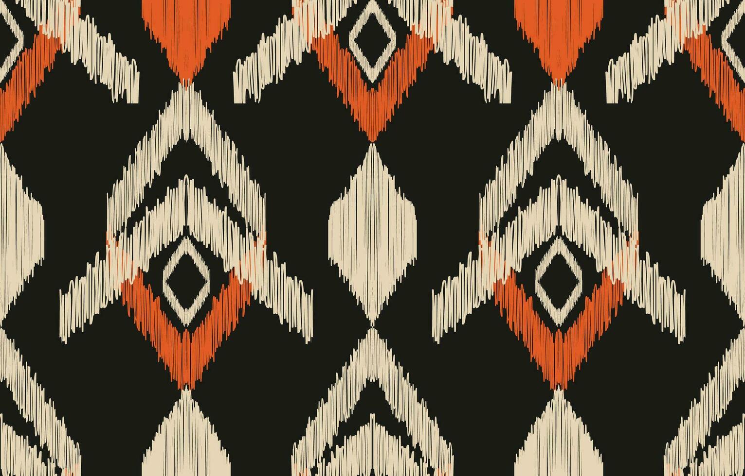 étnico resumen ikat Arte. azteca ornamento impresión. geométrico étnico modelo sin costura color oriental. diseño para antecedentes ,cortina, alfombra, fondo de pantalla, ropa, envase, batik, vector ilustración.