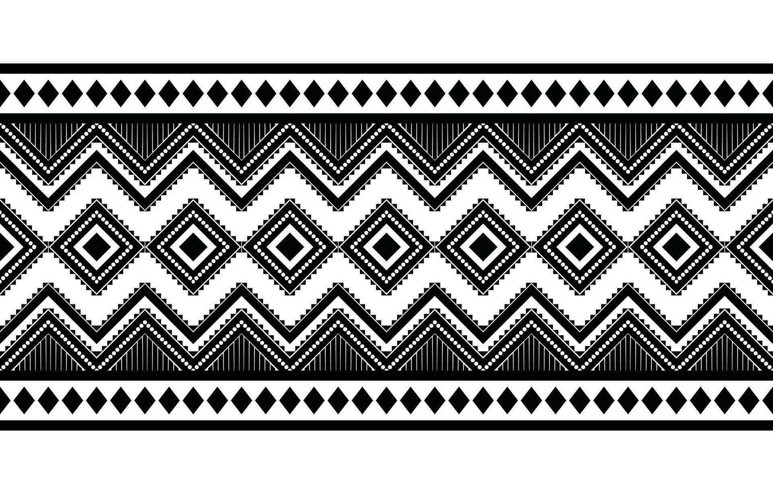 azteca sin costura modelo. alfombra textil impresión textura tribal diseño, geométrico símbolos para logo, tarjetas, tela decorativo obras. tradicional impresión vector ilustración. en negro y blanco antecedentes.