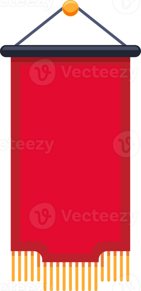 Red scroll banner chinese png