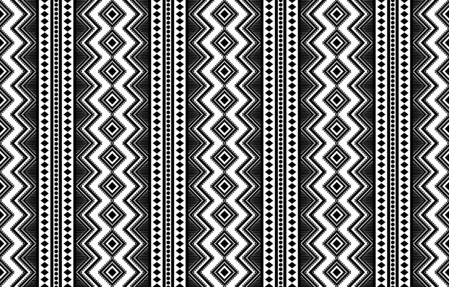 aztec seamless pattern.  rug textile print texture Tribal design, geometric symbols for logo, cards, fabric decorative works. traditional print vector illustration. on black and white background.