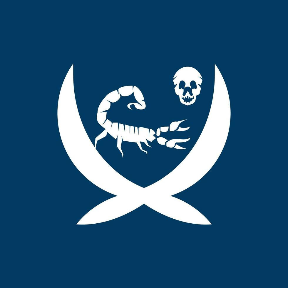 Scorpion icon and symbol vector template