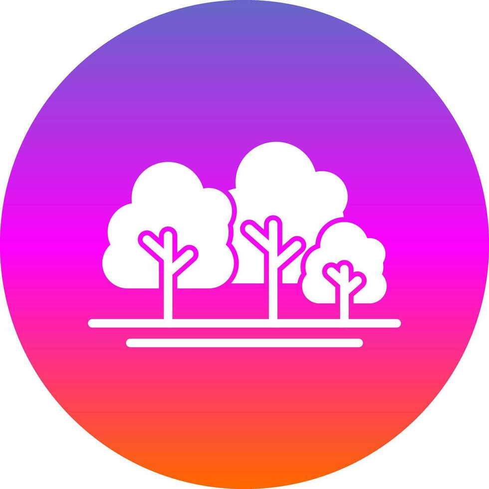 diseño de icono de vector de árbol