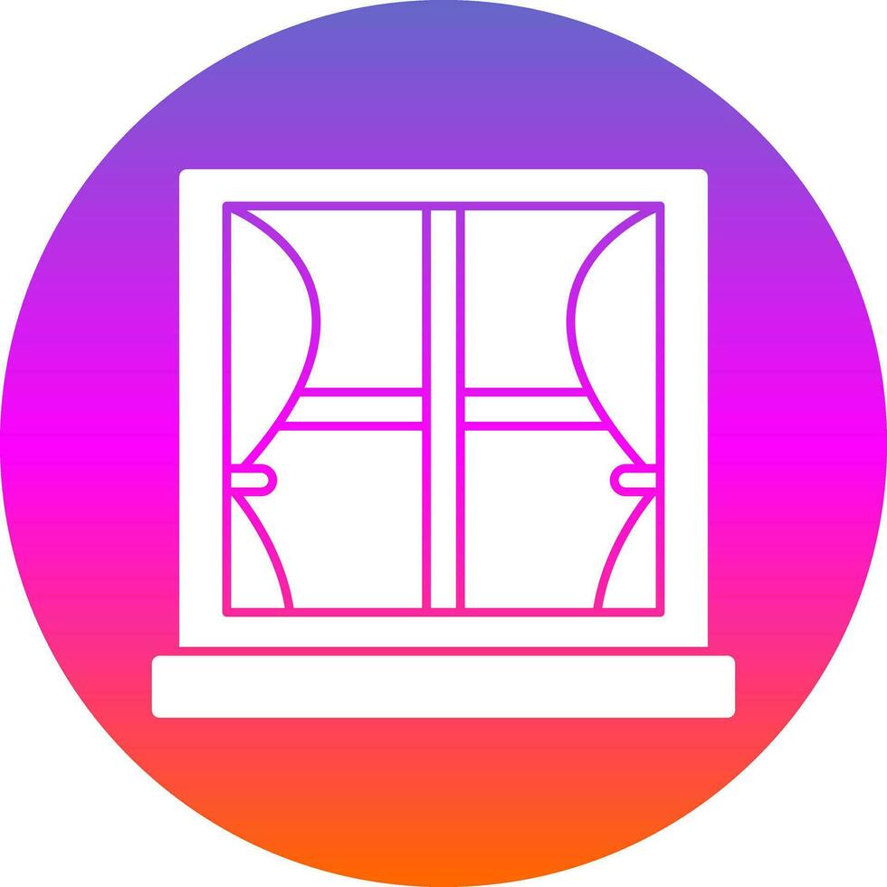 Window Vector Icon Design