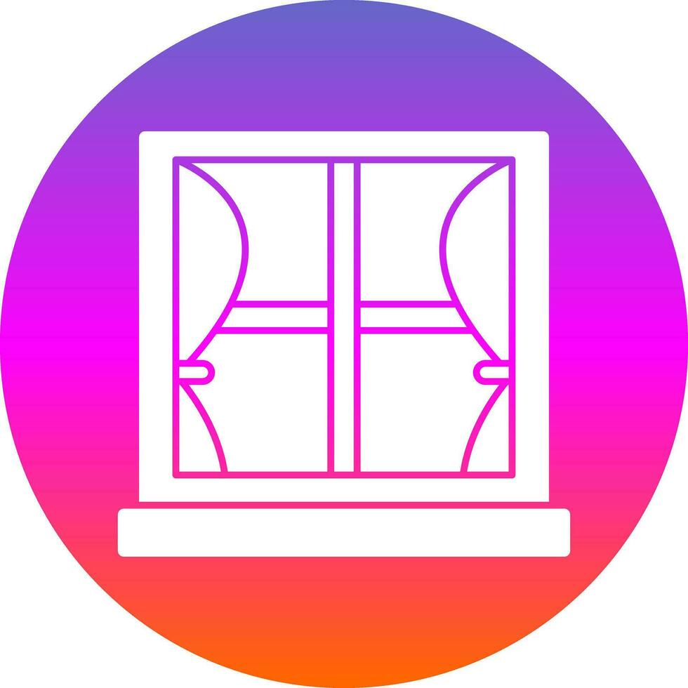 diseño de icono de vector de ventana