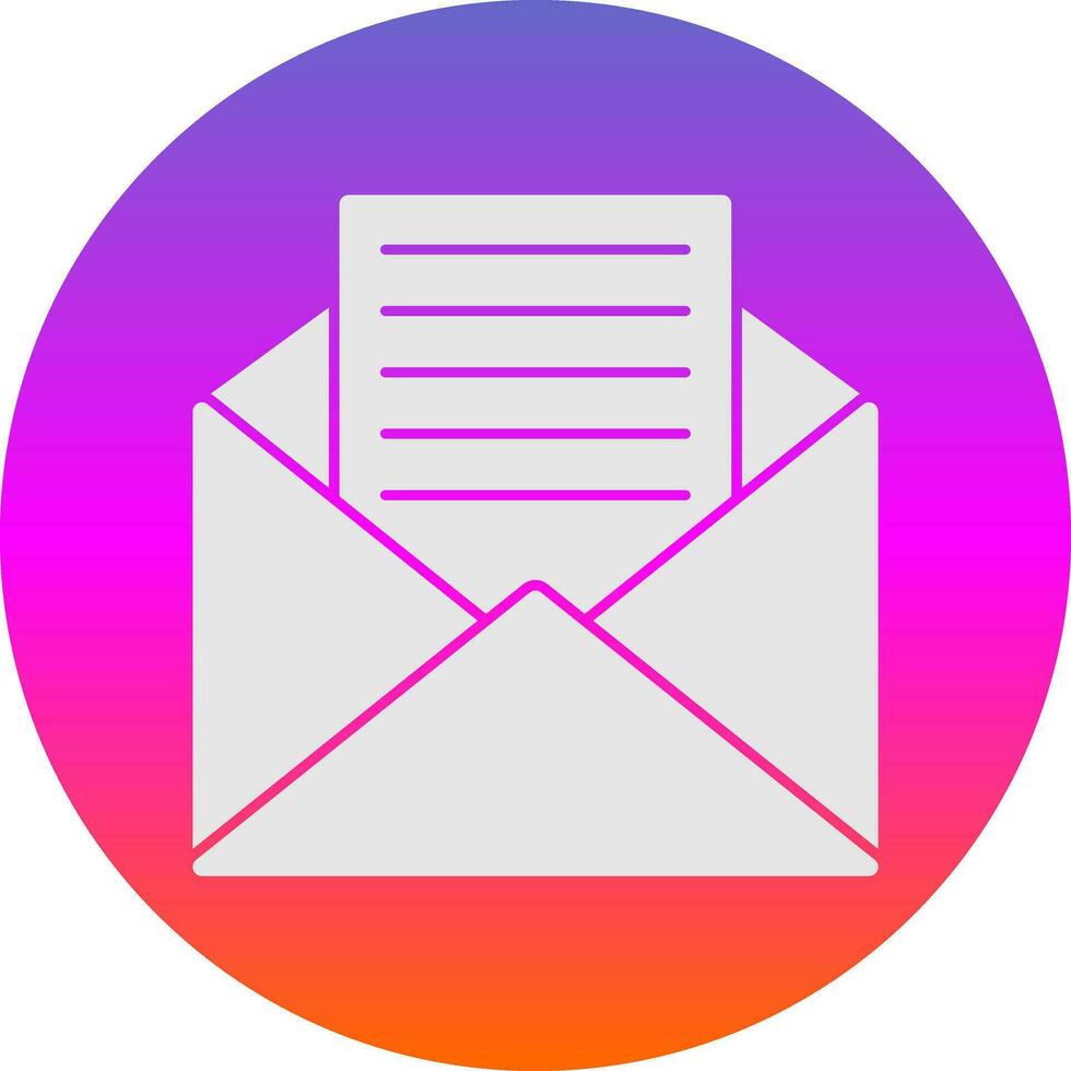 Envelope Vector Icon Design