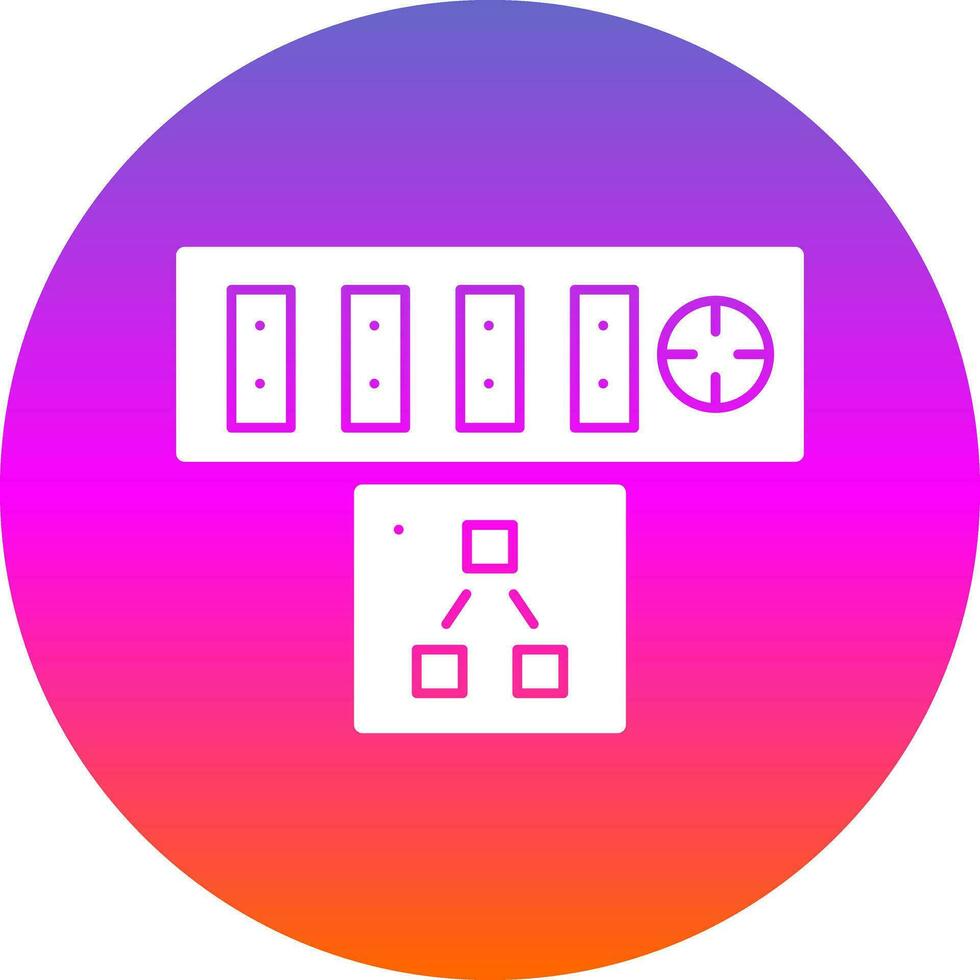 Wall socket Vector Icon Design